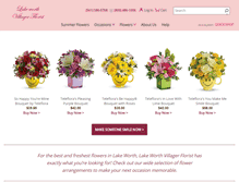 Tablet Screenshot of lakeworthflorist.org